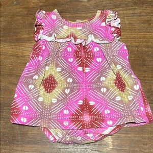 NWOT Ade & Ayo from Target pink brown dress onesie